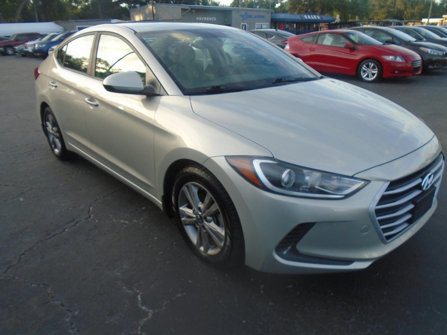 2017 Hyundai Elantra Limited (KMHD84LF1HU) with an 1.8L L4 DOHC 16V engine, 6A transmission, located at 6112 N Florida Avenue, Tampa, FL, 33604, (888) 521-5131, 27.954929, -82.459534 - Photo#2